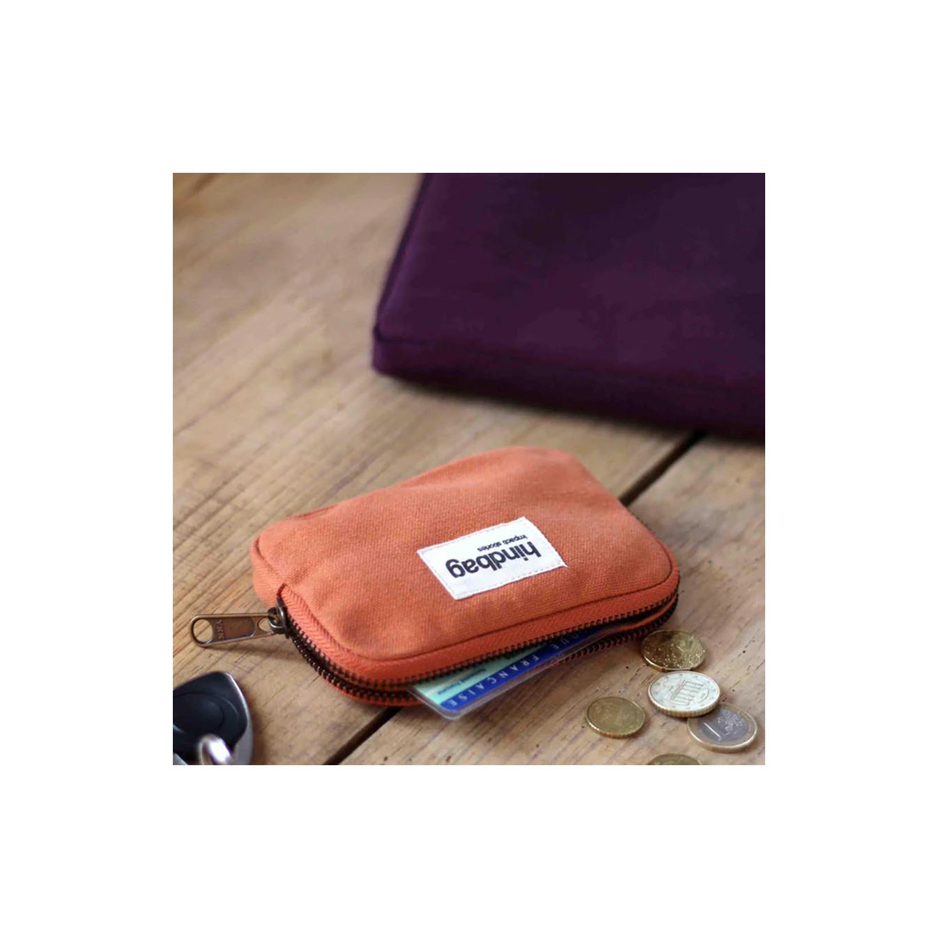 Hindbag Lili Small Coin Purse Sienna