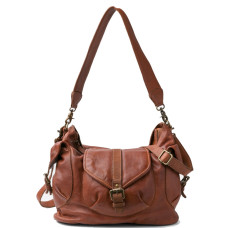 Biba Clint Satchel in Vachetta Leather CLT1L Cuero