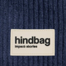 Hindbag Lili Small Coin Purse Velvet Navy
