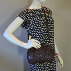 Biba Kansas KA21 Sac Bourse Marron Os porté