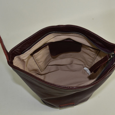Biba Chester Tb Sac A Bandoulière CET1L Burdeos ouvert