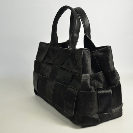 Biba Wann Bowling Bag Cowhide WAN3L Black