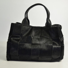 Biba Wann Bowling Bag Cowhide WAN3L Black