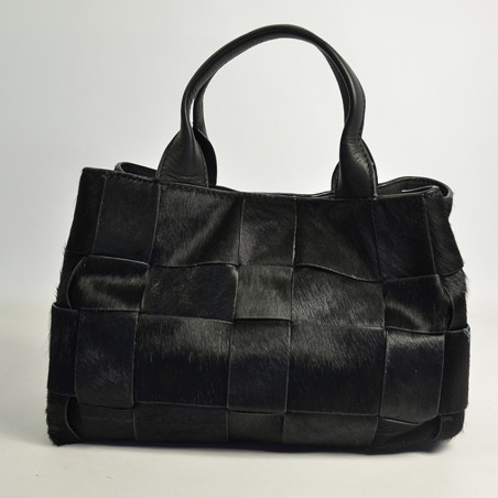 Biba Wann Bowling Bag Cowhide WAN3L Black