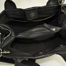 Biba Wann Bowling Bag Cowhide WAN3L Black
