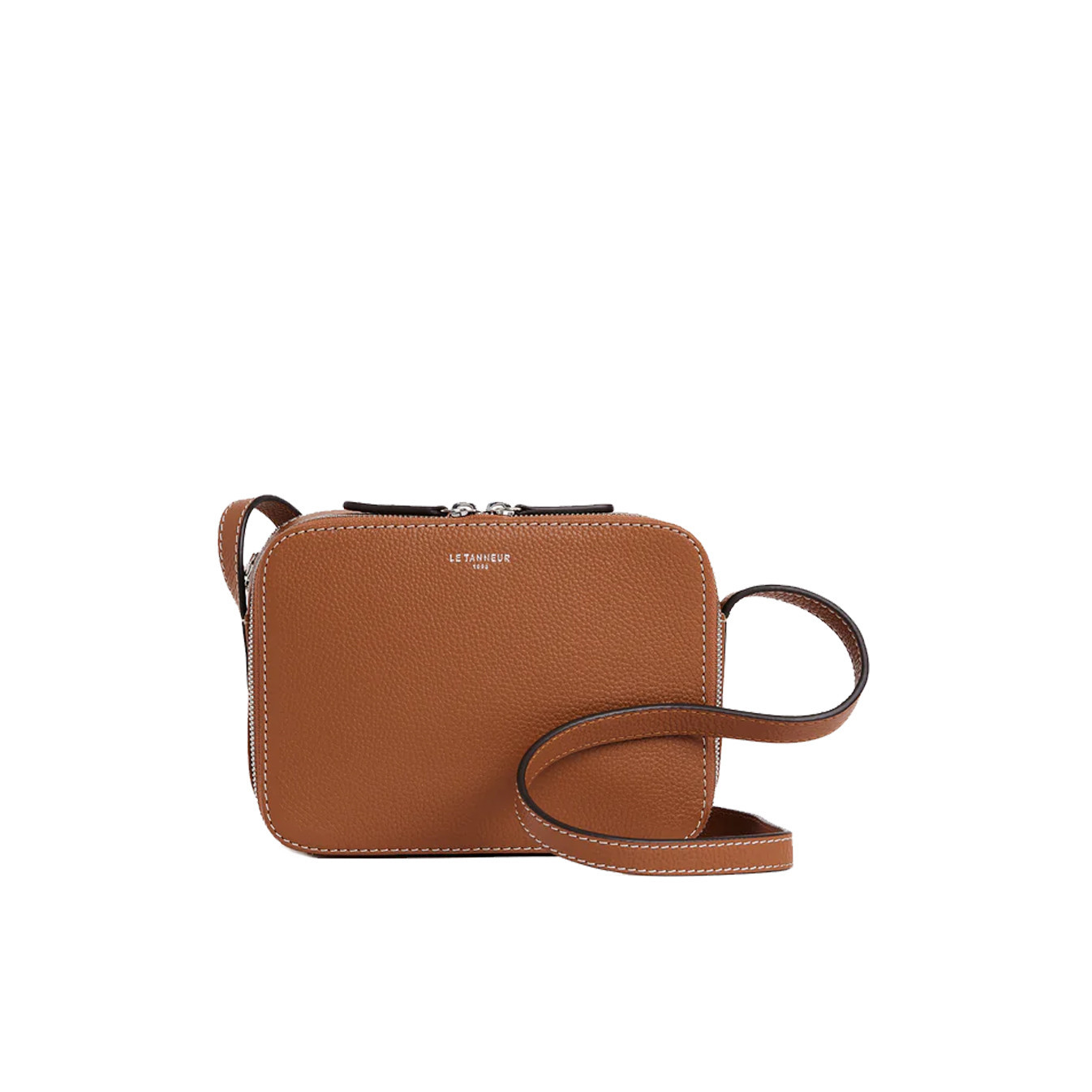 Le Tanneur Sophie Small Trotter Bag Tan