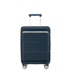 Samsonite Paralux 55cm Midnight Navy 4-Wheel Expandable Suitcase