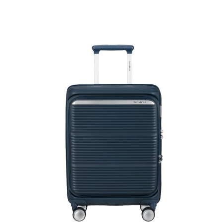 Samsonite Paralux 55cm Midnight Navy 4-Wheel Expandable Suitcase