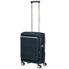 Samsonite Paralux 55cm Midnight Navy 4-Wheel Expandable Suitcase