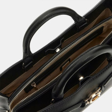 Guess Dea Black Clutch Handbag