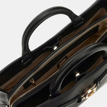 Guess Dea Black Clutch Handbag