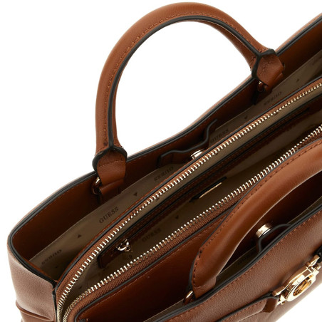 Guess Dea Handbag Baguette Cognac