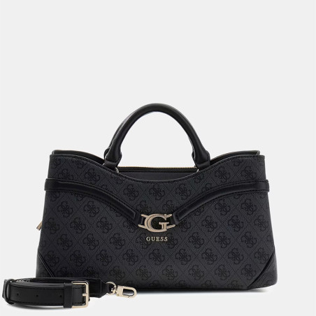 Guess Dea Handbag Baguette CLO Coal Logo