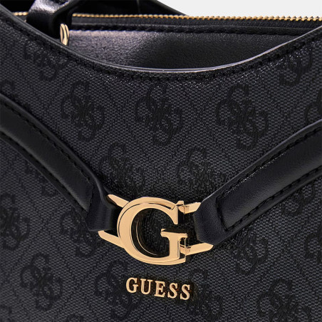Guess Dea Handbag Baguette CLO Coal Logo