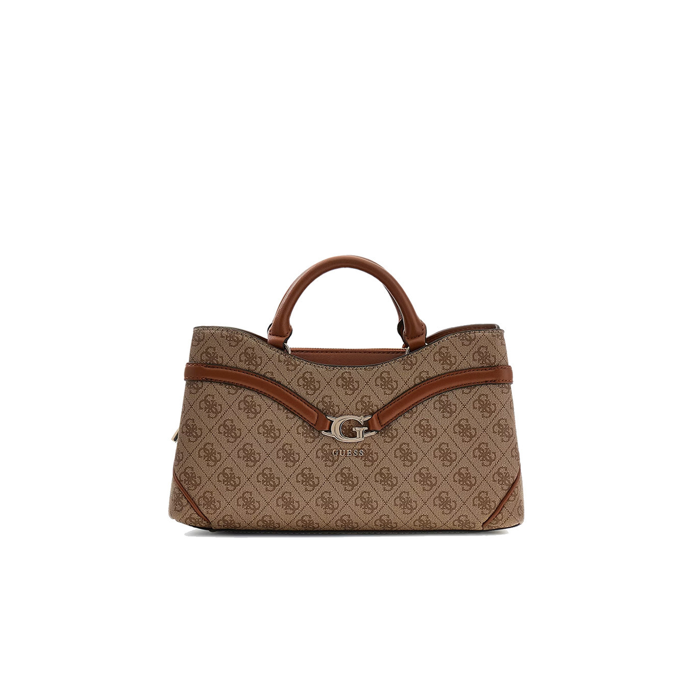 Guess Dea Handbag Baguette LTL Latte Logo