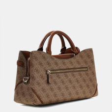 Guess Dea Handbag Baguette LTL Latte Logo