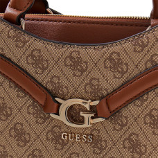 Guess Dea Handbag Baguette LTL Latte Logo