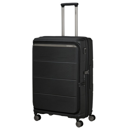 Samsonite Paralux Valise 4 Roues Extensible 75 Cm Black côté