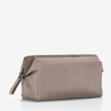 Reisenthel Travelcosmetic Herringbone Moka Toiletry Bag