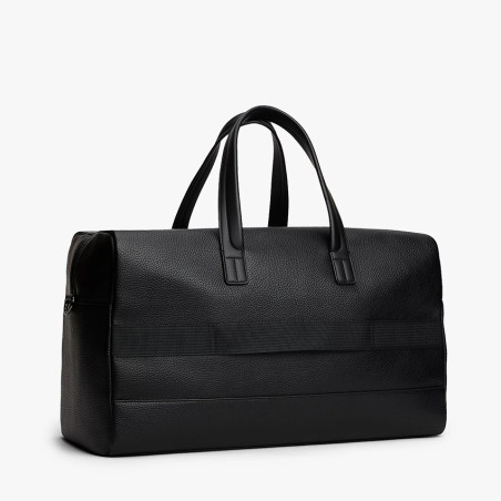 Tommy Hilfiger Th Central Grainy Effect Duffle Bag Black