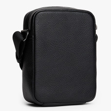 Tommy Hilfiger TH Central Messenger Bag Grainy Effect BDS Black