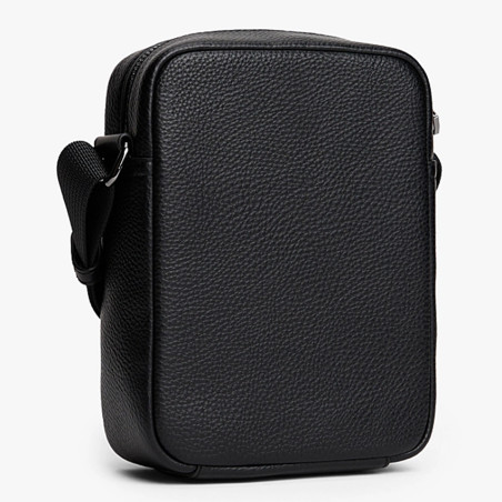 Tommy Hilfiger TH Central Messenger Bag Grainy Effect BDS Black