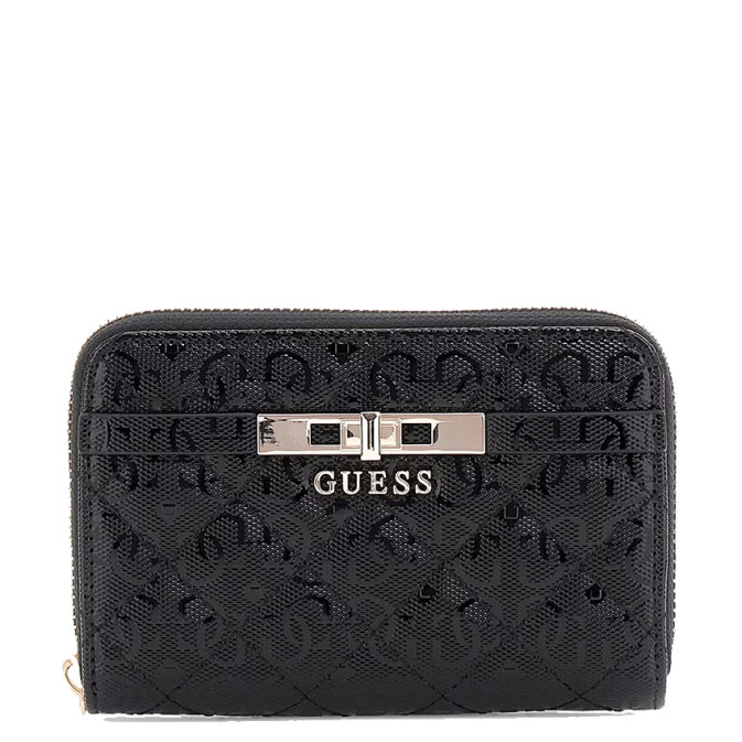 Guess Idra Zip Wallet Black