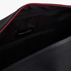 Tommy Hilfiger TH Foundation Sac De Voyage Cabine Multitexture BDS Black ouvert