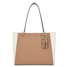 Guess Noelle II Tote Bag TNM Taupe Black Multi