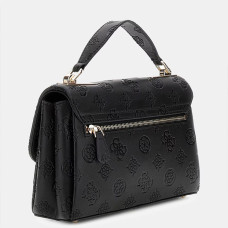 Guess Tisha Logo 4G BLO Black Handbag