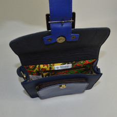 Soruka Eleanor Sac Porté Travers Bleu ouvert