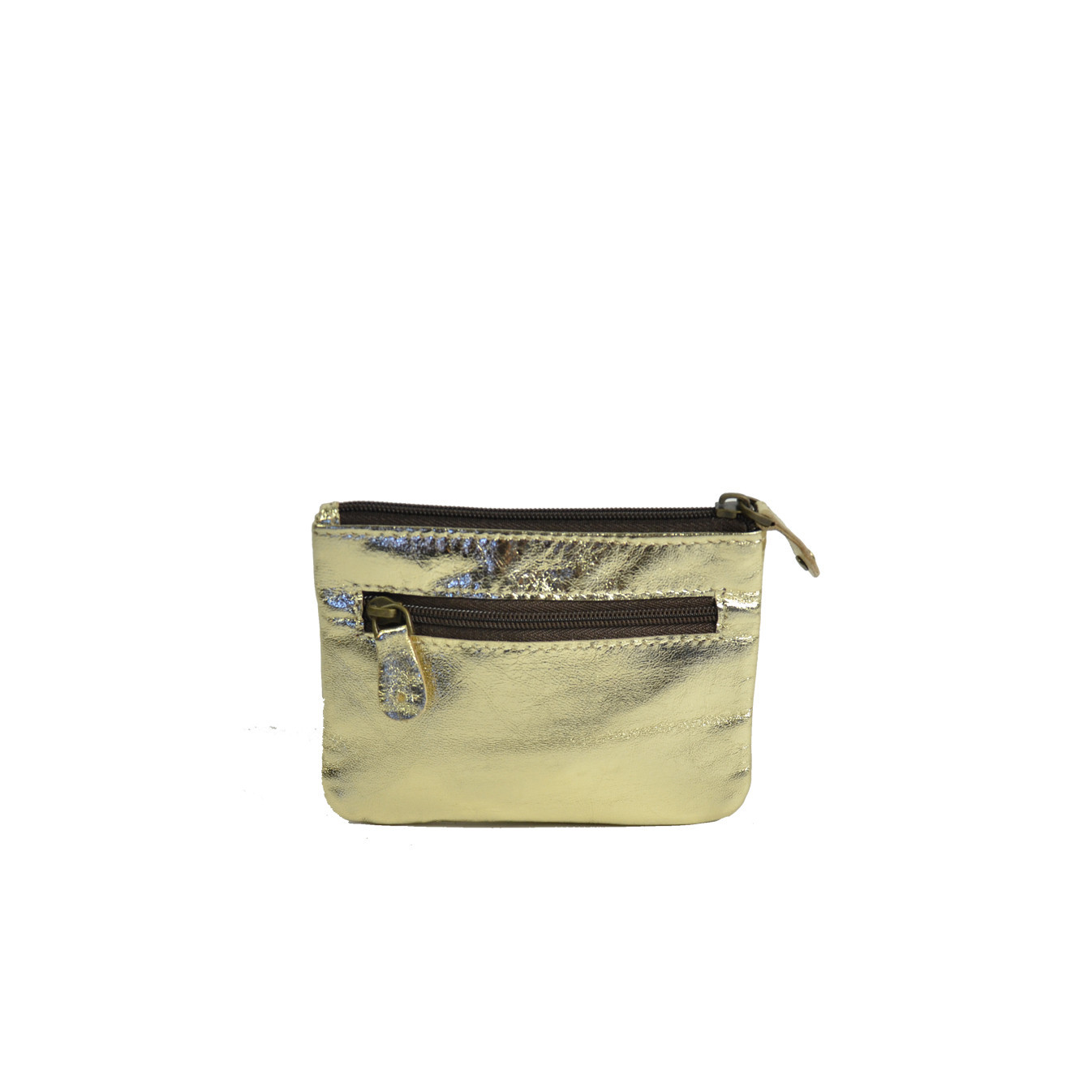 Soruka Josephine Porte-monnaie compact Cuir Or