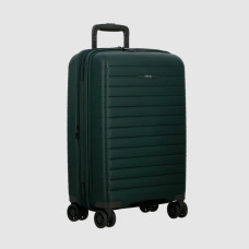 Jump Striper Valise 55cm 4 Roues Extensible Vert Sapin profil