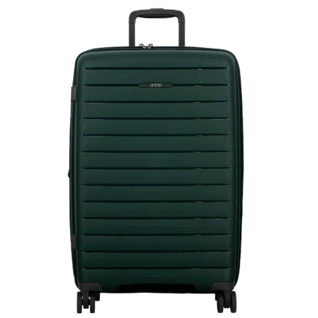 Jump Striper Suitecase 66cm 4 Wheels Extendable Fir Green
