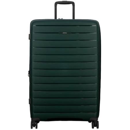 Jump Striper 77cm 4-Wheel Expandable Suitcase Pine Green