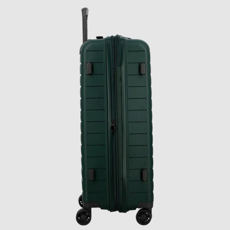 Jump Striper 77cm 4-Wheel Expandable Suitcase Pine Green