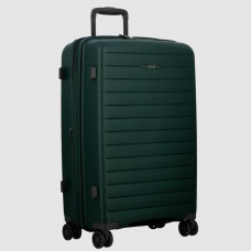 Jump Striper 77cm 4-Wheel Expandable Suitcase Pine Green
