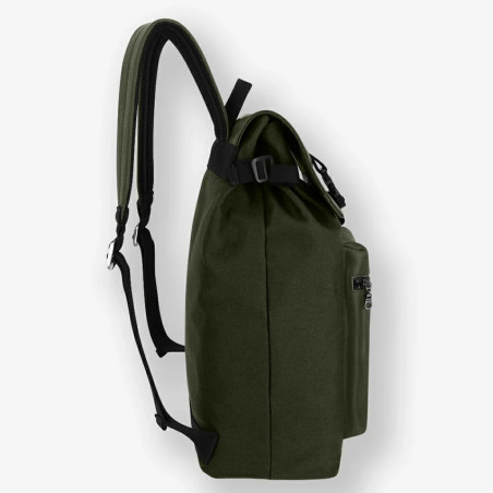 Ateliers Fourès Aristote Backpack with Flap R445 Khaki