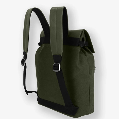 Ateliers Fourès Aristote Backpack with Flap R445 Khaki