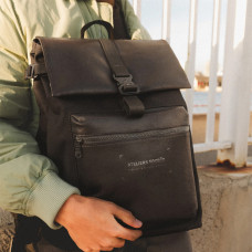 Ateliers Fourès Aristote Flap Backpack R445 Black