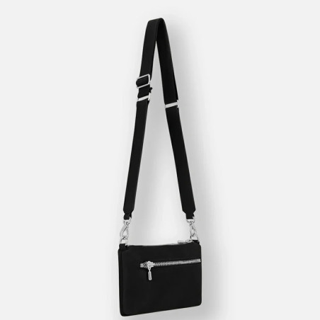 Ateliers Fourès Baroudeuse Crossbody Bag B109 Black