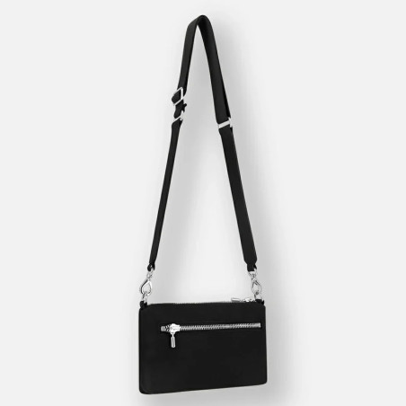 Ateliers Fourès Baroudeuse Crossbody Bag B109 Black