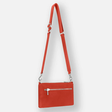 Ateliers Fourès Baroudeuse Crossbody Bag B109 Confite Orange