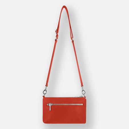 Ateliers Fourès Baroudeuse Crossbody Bag B109 Confite Orange