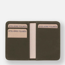 Ateliers Fourès Baroudeuse Card Holder Astrée B18X Khaki