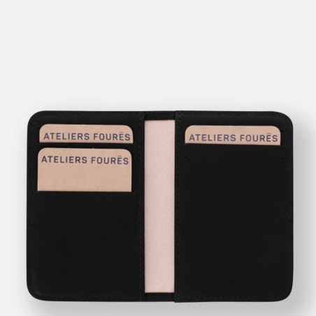 Ateliers Fourès Baroudeuse Card Holder Astrée B18X Black