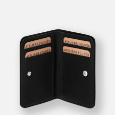 Ateliers Fourès Baroudeuse Card Holder Astrée 9 Slots B19X Black