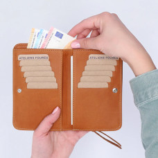 Ateliers Fourès Baroudeuse All-in-One Wallet Néréides B63 Lionne