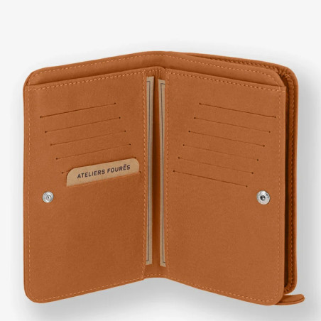 Ateliers Fourès Baroudeuse All-in-One Wallet Néréides B63 Lionne