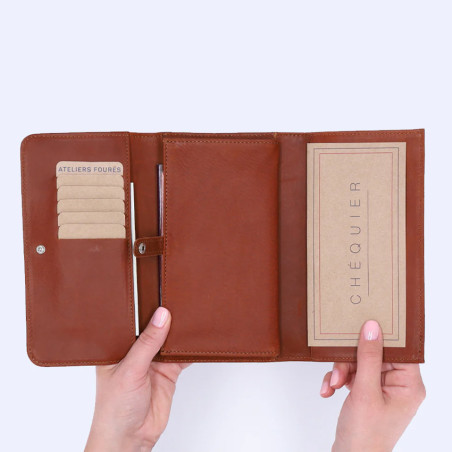 Ateliers Fourès Baroudeuse All-in-One Wallet with Flap Néréïdes B84...
